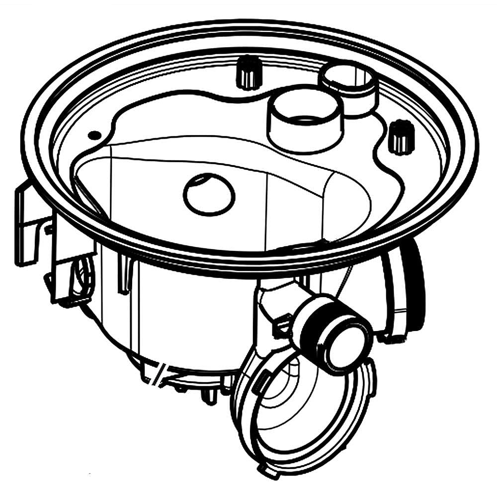 Part #a00049419, Electrolux Sump Assembly / 8.10 x 7.75 x 4.50