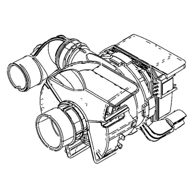 Dishwasher Circulation Pump Assembly (replaces 5304515441, A00223902) undefined