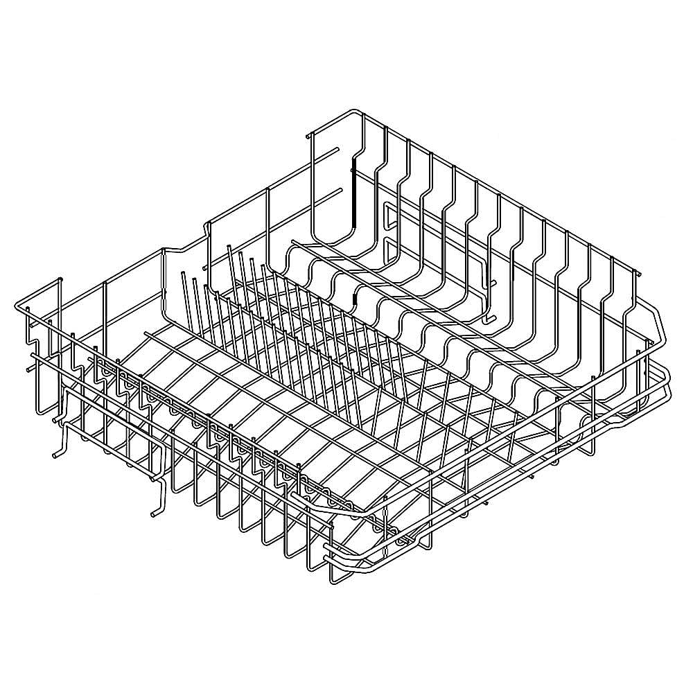 Part #a00239829, Crosley Rack Assembly, upper , silver