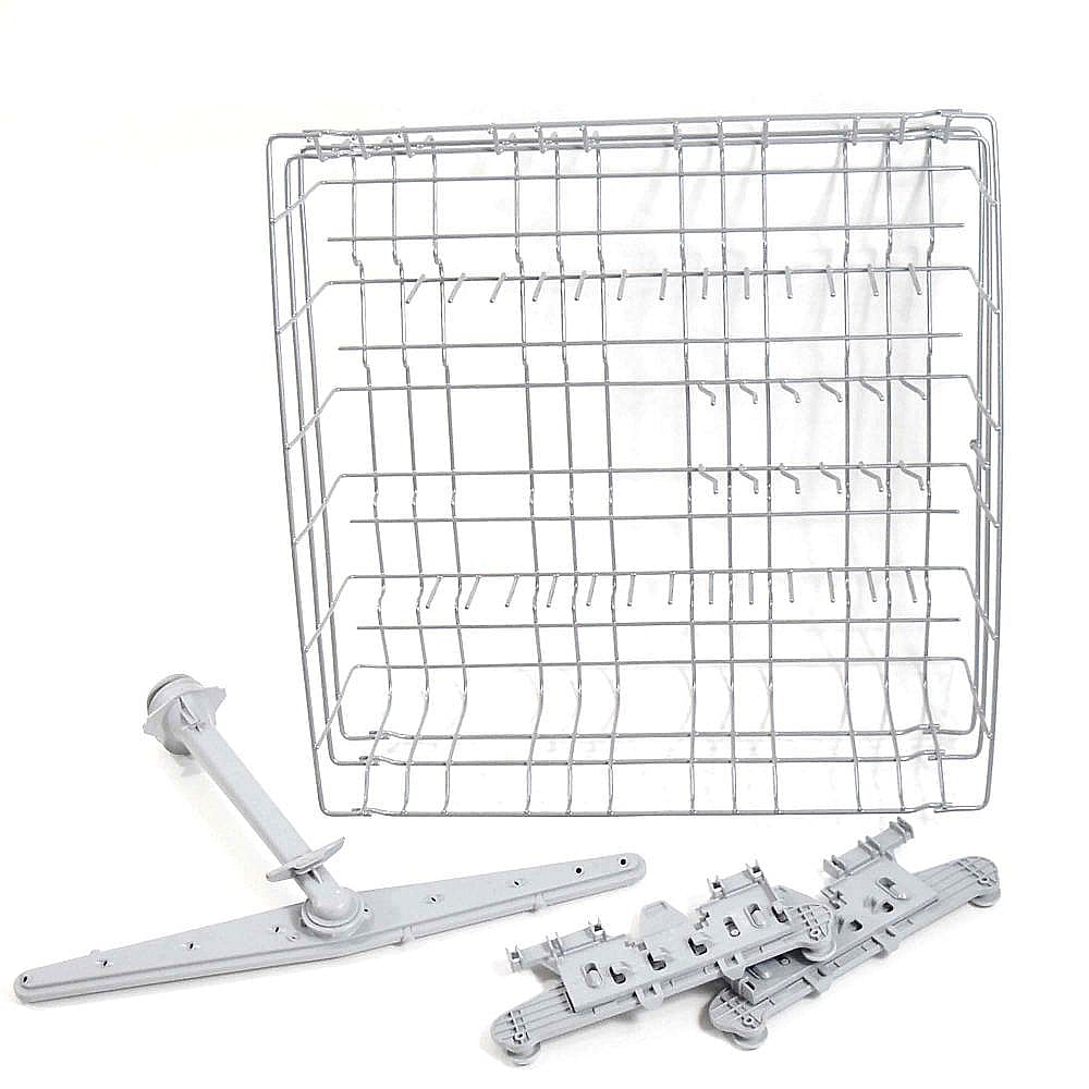 Photo of Dishwasher Spray Arm and Upper Dishrack Assembly from Repair Parts Direct