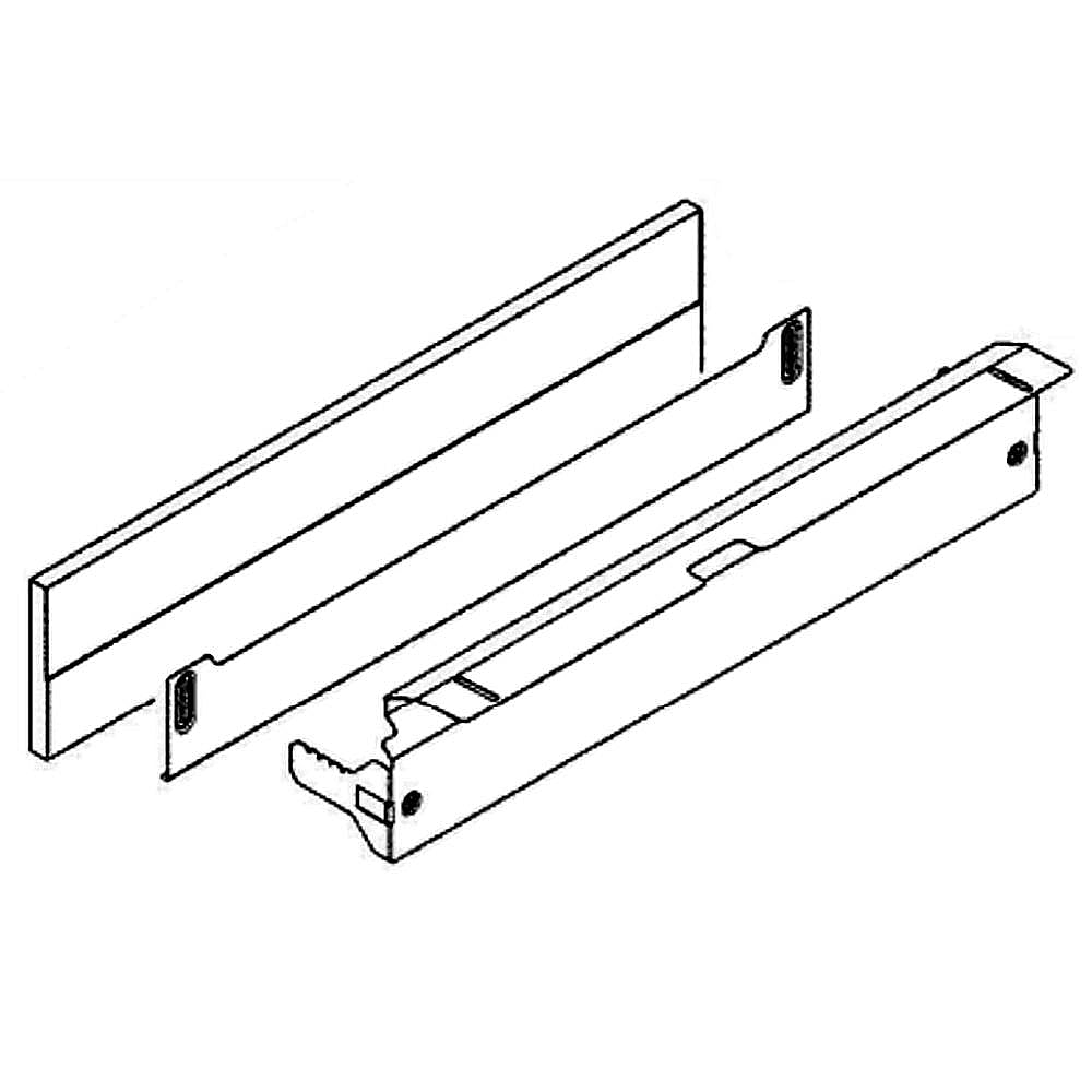 Electrolux Part #a02025002, Dishwasher Toe Panel | 25.30 x 9.70 x 7.50