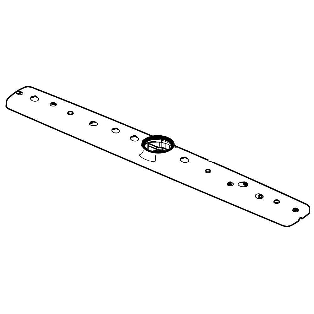 Part #a05814602, Crosley Spray Arm, middle , dark Grey / 21.00 x 5.15 x 1.55
