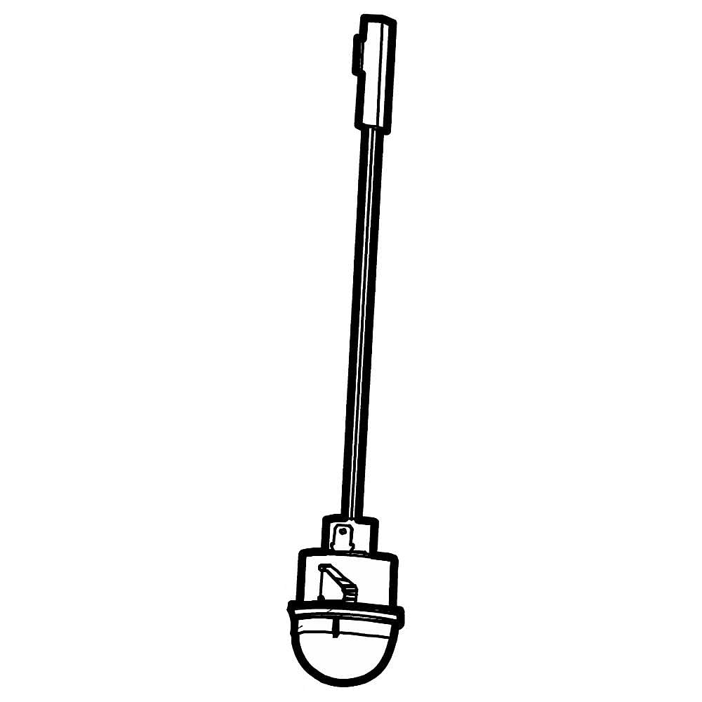 Kenmore Part #139001800, Range Oven Light Assembly | 16.80 x 8.80 x 1.05