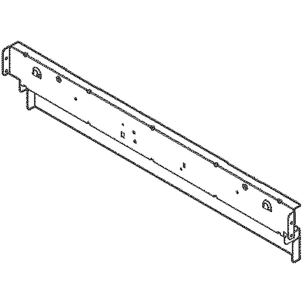 Part #139004600, Range Upper Back Panel / 29.62 x 6.12 x 0.75