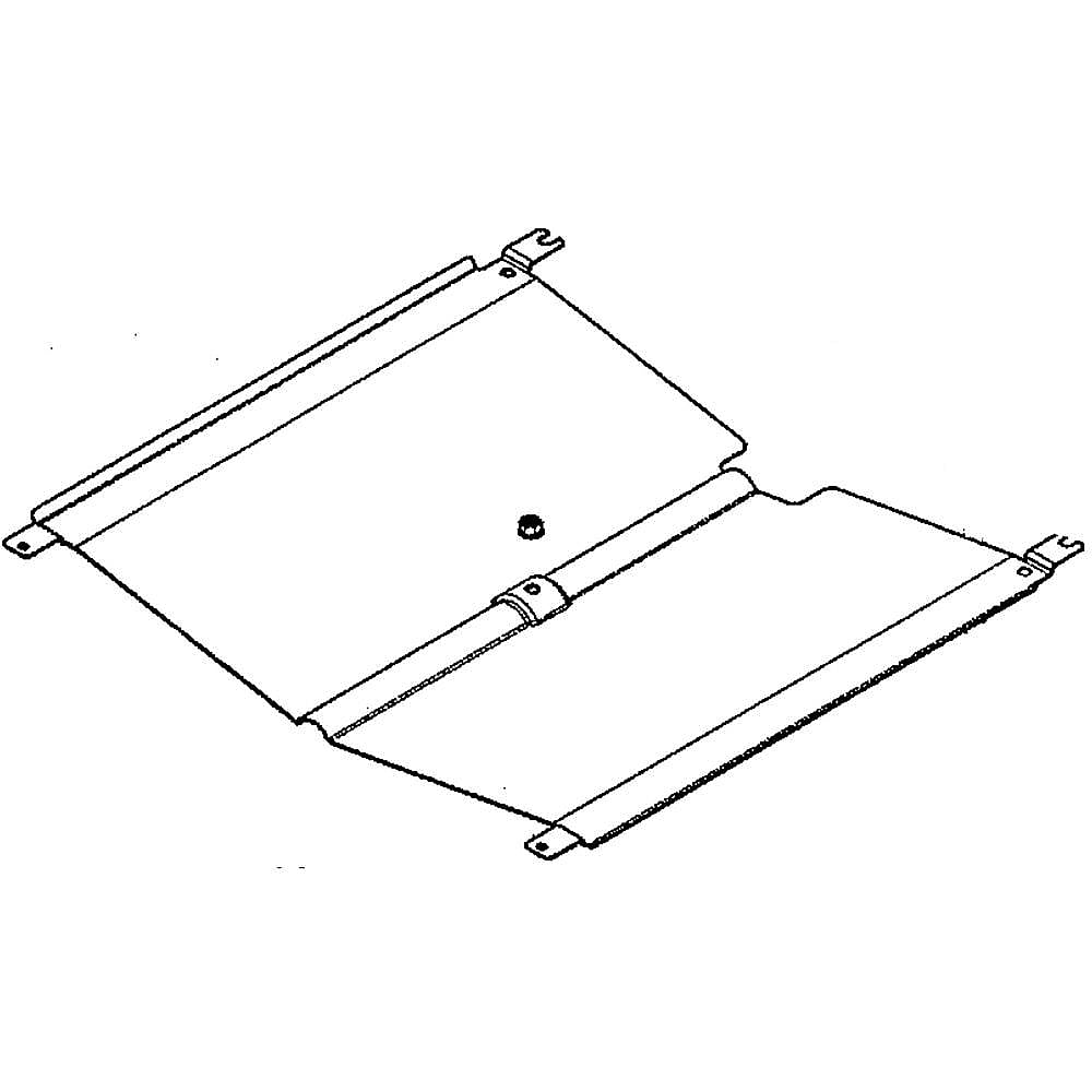 Part #139005100, Oven Baffle / 16.65 x 15.75 x 1.55