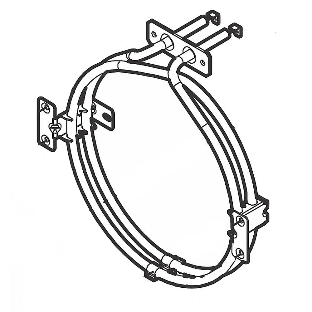 Part #139006500, Wall Oven Convection Element / 10.95 x 8.15 x 3.70