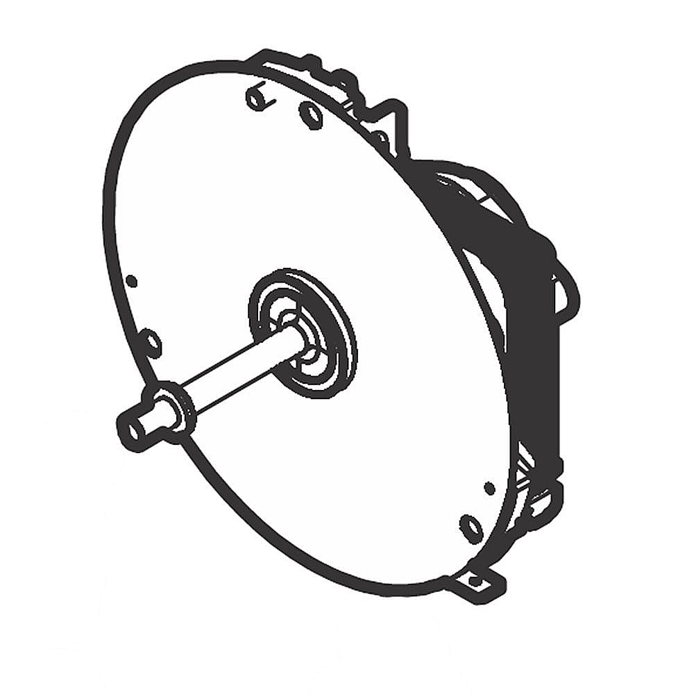 Part #139008601, Range Convection Fan Motor / 4.35 x 4.25 x 3.75