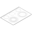 Frigidaire Range Main Top Assembly (black) for Kenmore Elite 79042553314 - Part 139033841