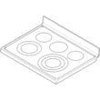 Range Main Top (black) for Frigidaire FGEF306TPFB - Part 139033846