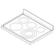 Range Main Top (black) for Kenmore Elite 79097319410 - Part 139033854
