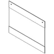 Wall Oven Door Outer Panel Assembly, Lower (black And Stainless) for Kenmore Elite 79048913410 - Part 139037907