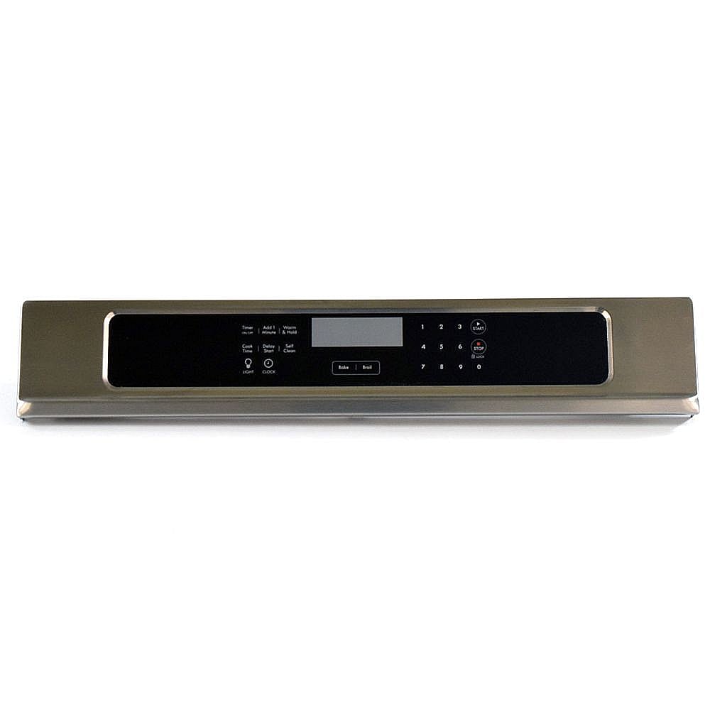 Part #139038860, Range Control Panel And Overlay / 27.60 x 4.80 x 1.25