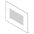 Wall Oven Lower Door Outer Panel (White)