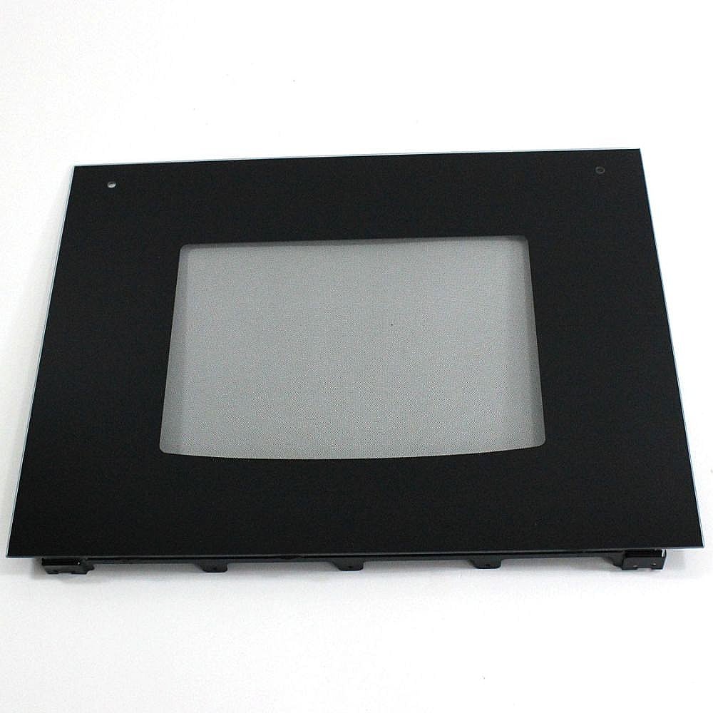 Part #139039582, Wall Oven Door Outer Panel (Black) / 27.00 x 20.75 x 1.25