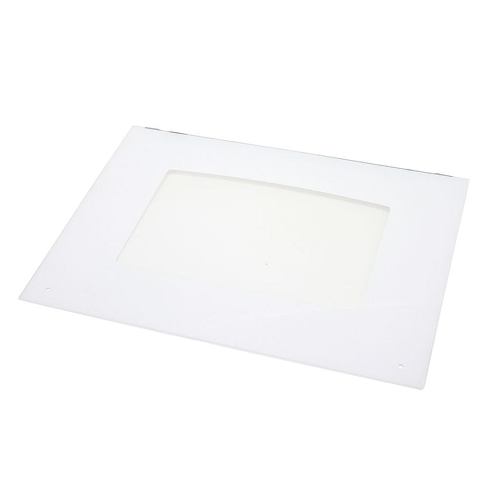 Photo of Wall Oven Door Outer Panel (White) from Repair Parts Direct