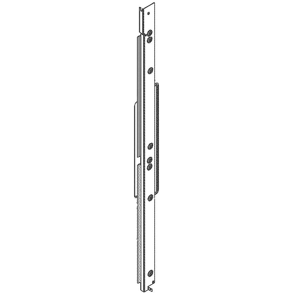 Part #139079702, Wall Oven Trim, Left (Black) / 48.00 x 3.00 x 1.00