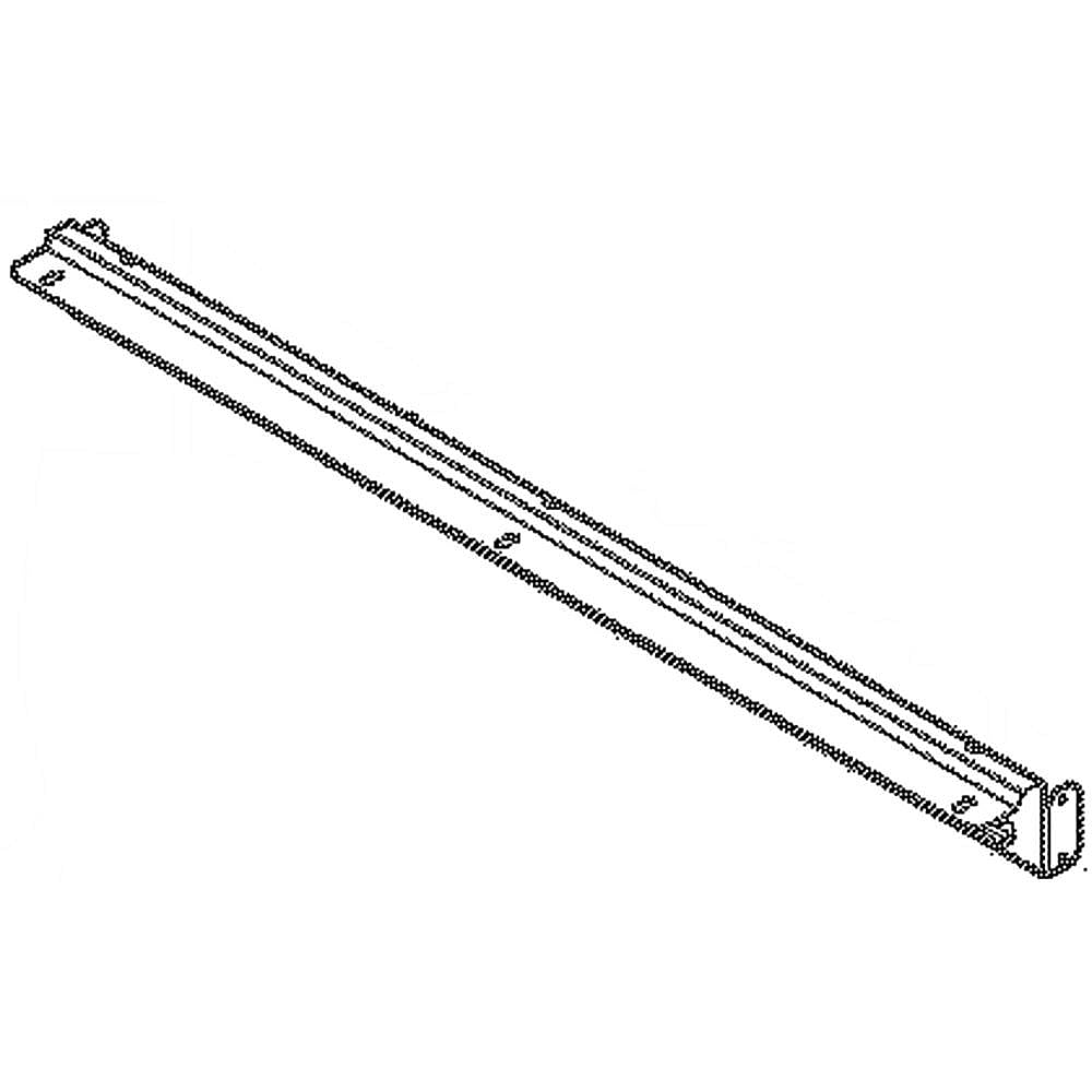 Part #139086101, Wall Oven Vent Upper Trim (Black) / 21.30 x 8.80 x 1.40