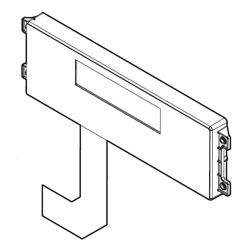 Part #139092704, Range Oven Control Board And Overlay (White) / 14.00 x 5.30 x 2.15
