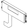 Range Oven Control Board And Overlay (black) for Kenmore 79078143411 - Part 139092705