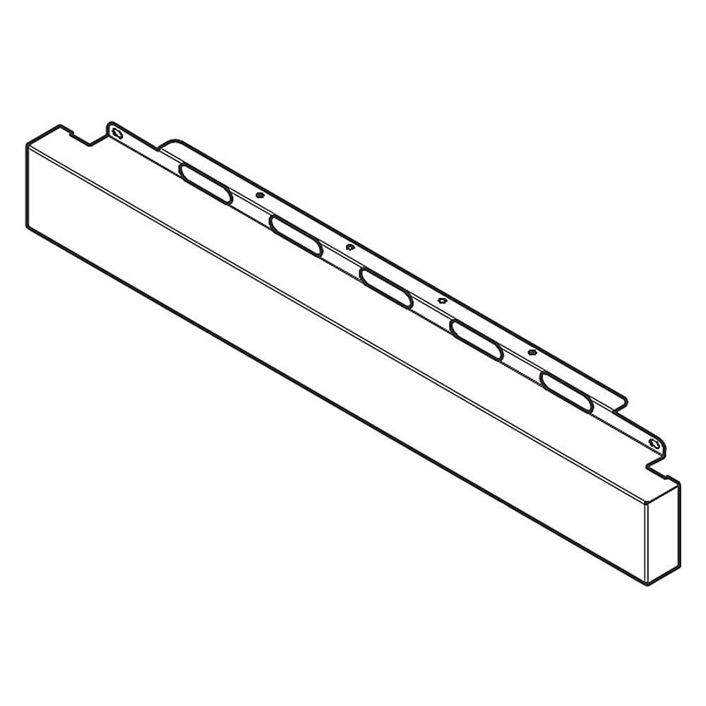 Part #139905004, Wall Oven Trim, Lower (Stainless) / 24.60 x 5.10 x 2.45