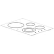 Cooktop Main Top (white) for Frigidaire FGEC3045KS1 - Part 305379367