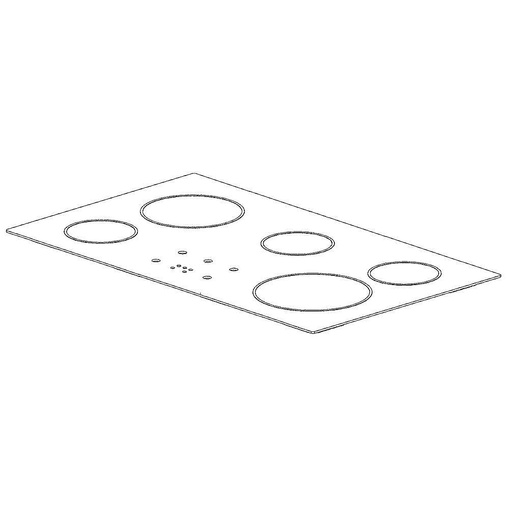 Frigidaire Part #305379389, Cooktop Main Top | 37.50 x 22.25 x 2.00