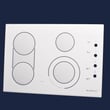 Cooktop Main Top (white) for Frigidaire GLEC30S8ES1 - Part 305379391