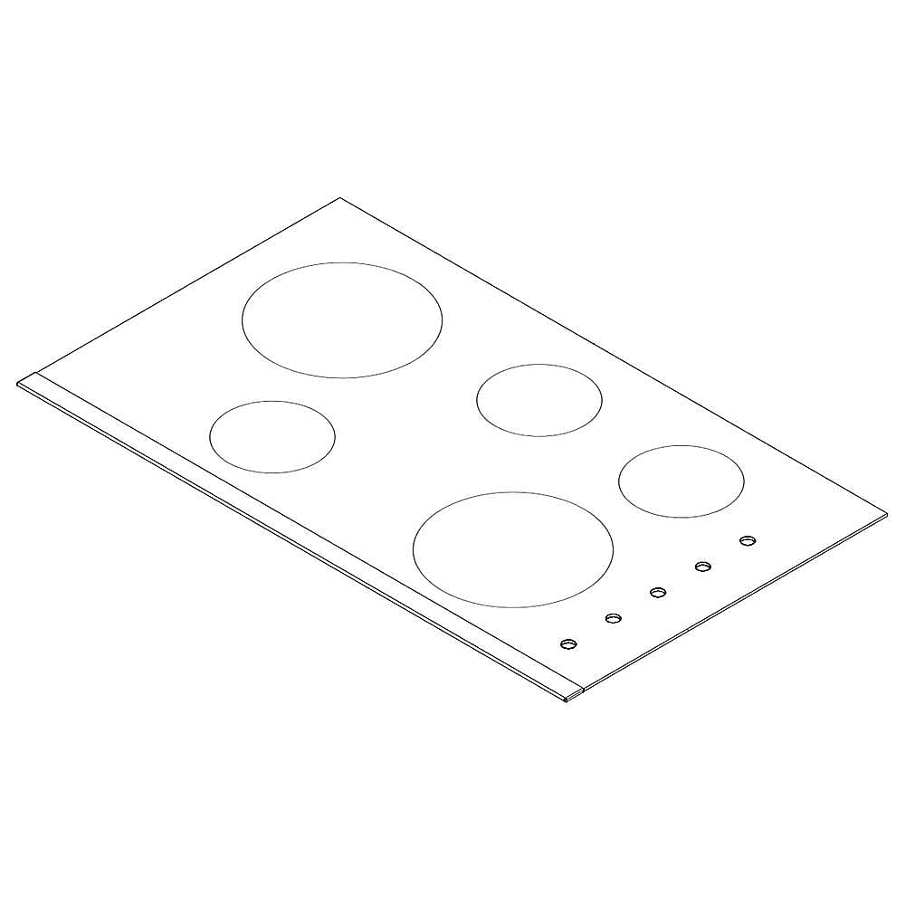 Cooktop Main Top (Black)