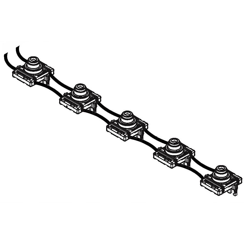 Part #5304527828, Cooktop Igniter Switch And Harness Assembly / 14.70 x 13.85 x 1.25