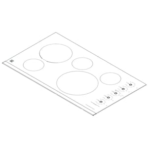 Cooktop Main Top Assembly 305638935