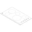 Cooktop Main Top Assembly