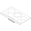 Cooktop Main Top Assembly (black) for Frigidaire FGEC3648US - Part 305638979
