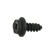 Screw,hex Head Cup Pt ,8-18 X 0.375 ,black for Frigidaire BGEF3032KWB - Part 316021105