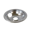 Range Drip Pan, 6-in (Chrome) (replaces 5303280336, 5303305658, 5304432494, A316221301)