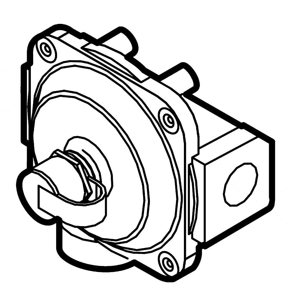 Part #316082904, Range Pressure Regulator / 3.80 x 2.70 x 2.35