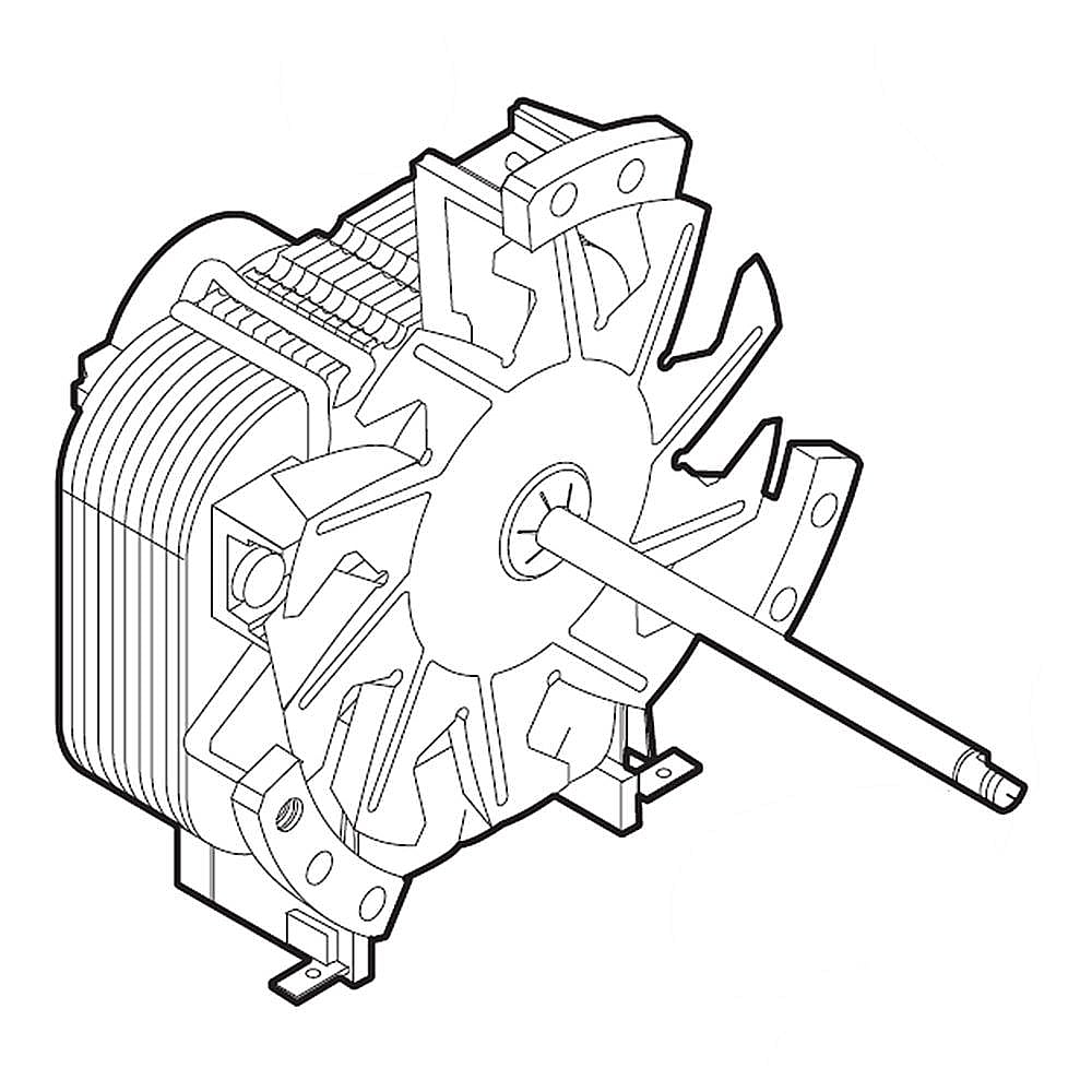Tappan Part #316090500, Fan Motor | 6.35 x 5.40 x 5.40