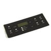 Range Oven Control Overlay 316101514