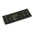 Range Oven Control Overlay 316101514