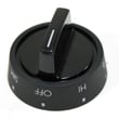 Range Surface Burner Knob for Frigidaire MEF304PGDB - Part 316102307
