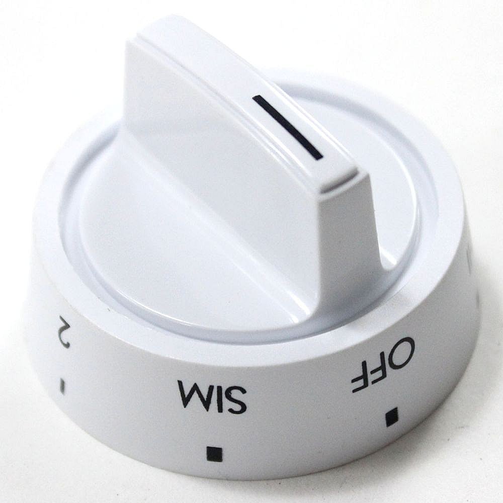 Galaxy Part #316102327, Range Surface Burner Knob | 1.70 x 1.65 x 1.10