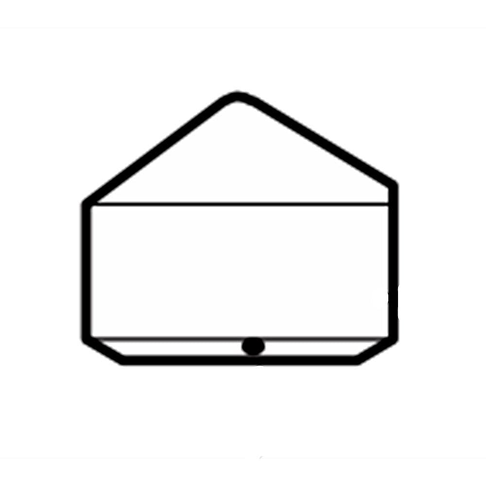 Gibson Part #316110000, Range Oven Burner Igniter Cover | 15.00 x 7.00 x 2.00