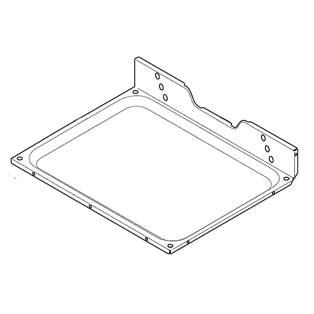Gibson Part #316110201, Range Broil Drawer Bottom Panel | 21.10 x 16.75 x 3.80