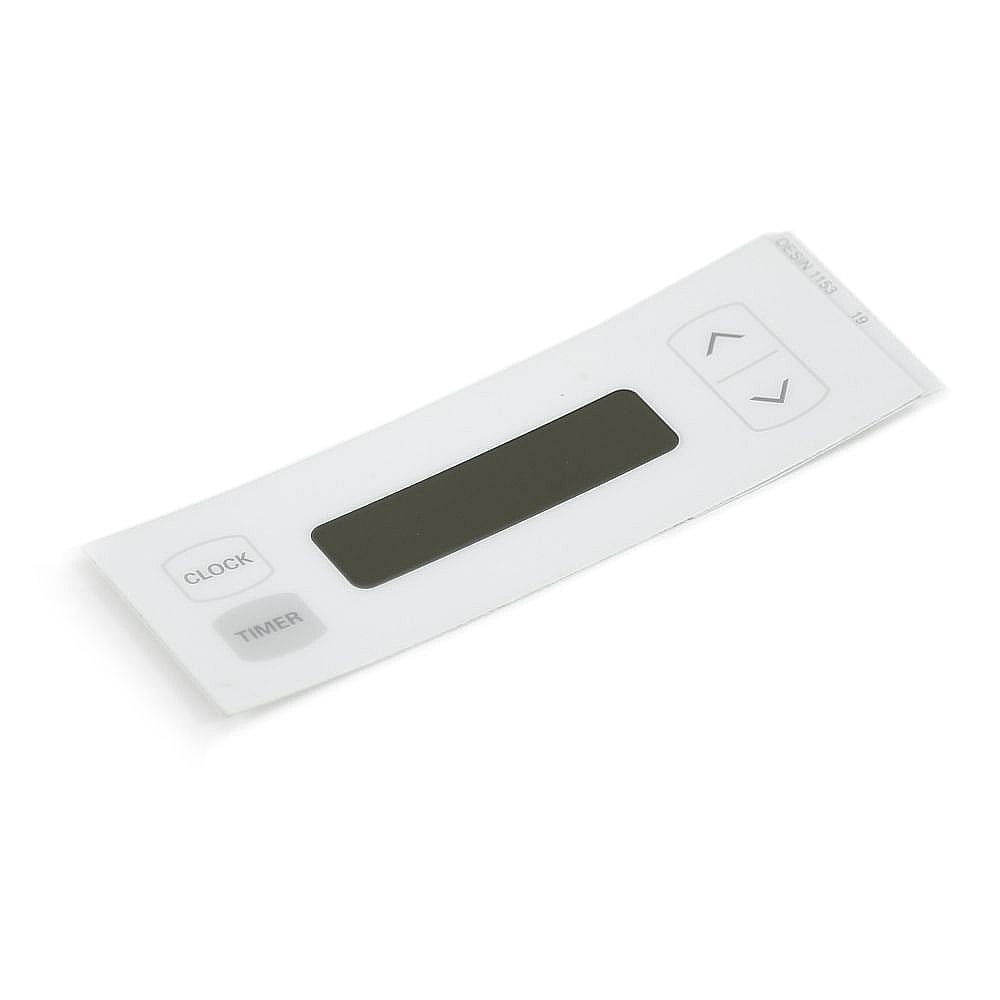 Photo of Range Clock and Timer Overlay (White) from Repair Parts Direct