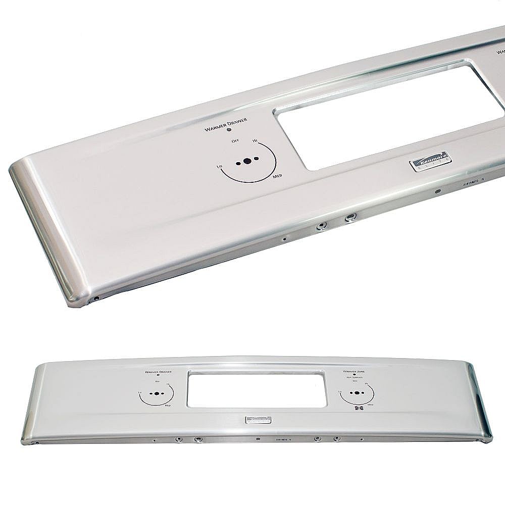 Part #316118221, Range Control Panel (Brushed Aluminum) / 30.25 x 7.50 x 1.00