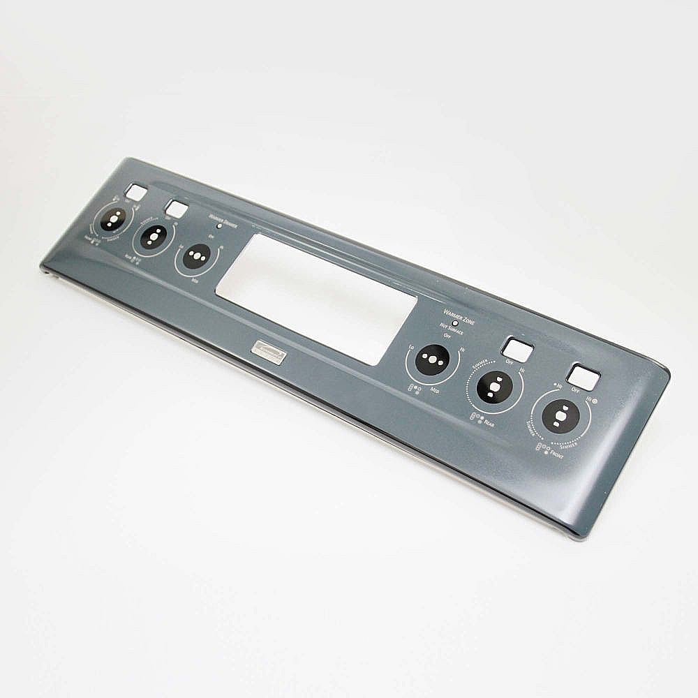 Photo of Range Control Panel and Overlay (Black) from Repair Parts Direct