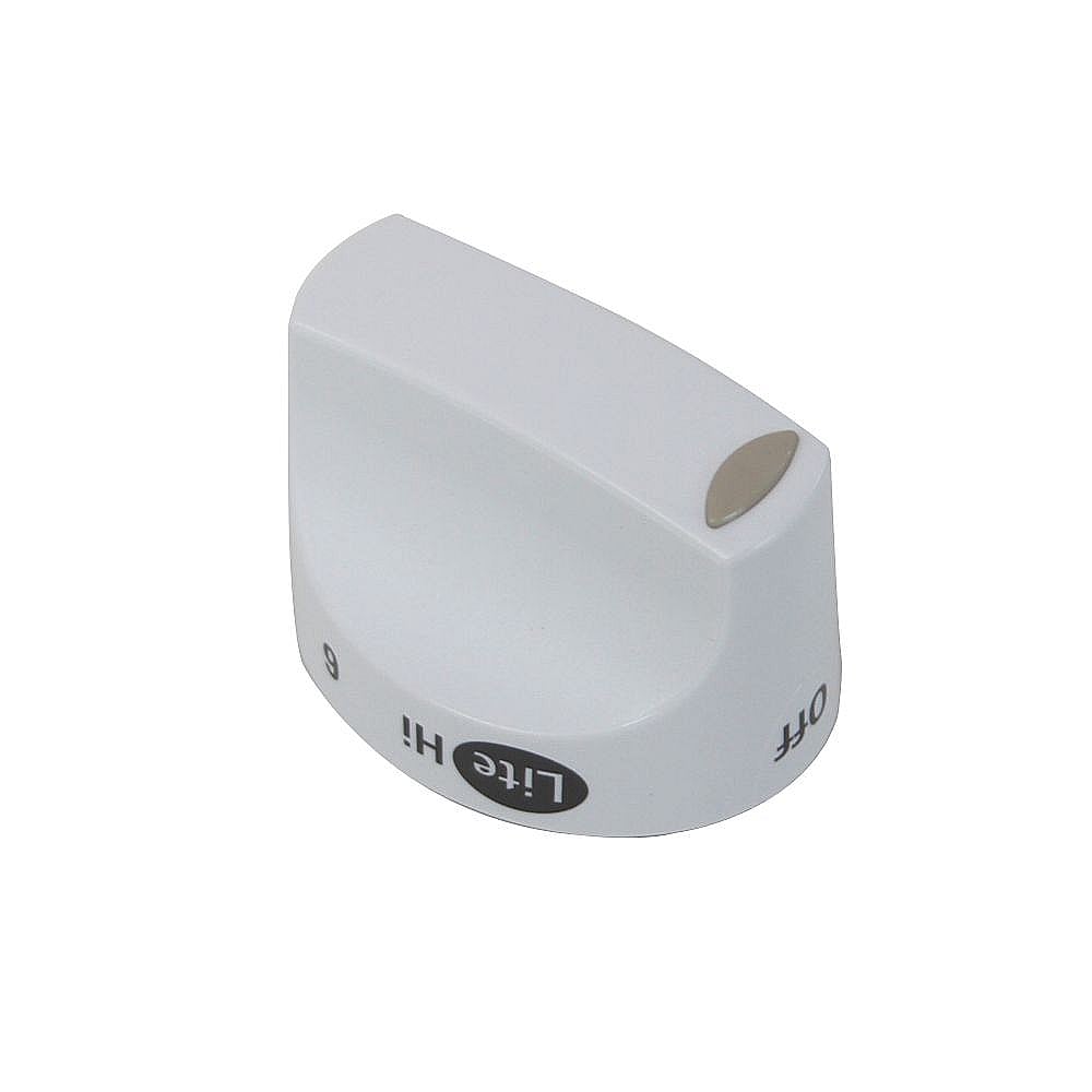 Kenmore Elite Part #316121839, Range Surface Burner Knob | 1.90 x 1.75 x 1.55