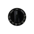 Range Oven Temperature Knob (black) for Frigidaire FFF318AWA - Part 316123307