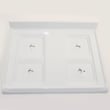 Range Main Top (white) for Frigidaire FGFL67DBA - Part 316202354