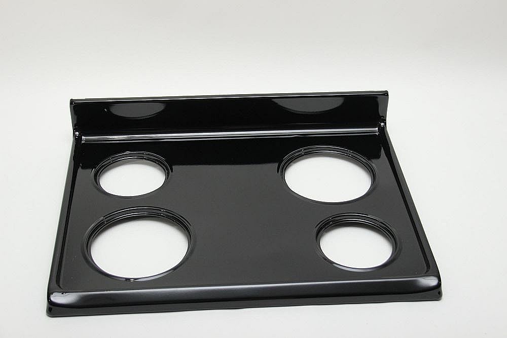 Photo of Range Main Top (Black) from Repair Parts Direct