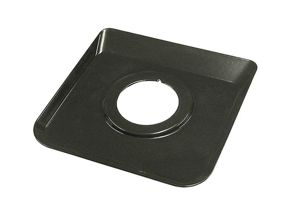 Kenmore Part #316202501, Range Drip Pan, 5, 000-Btu (Black) | 8.05 x 7.95 x 0.45
